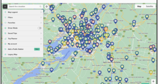 EV Charging Stations Map