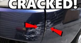 Plastic Bumper Crack Fix